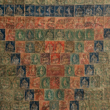 Stamp Mosaic Plinths