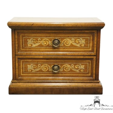 AMERICAN OF MARTINSVILLE Italian Neoclassical Tuscan Style 28" Two Drawer Nightstand 2280-372 