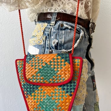 Vintage Jennifer Moore Straw Bag by VintageRosemond