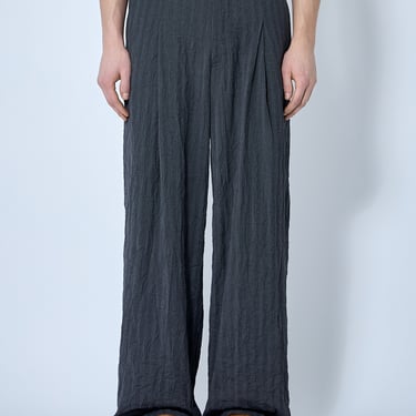 Dries Van Noten Men Crinkle Suit Pants