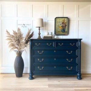 Moody Blue Dresser / Chest