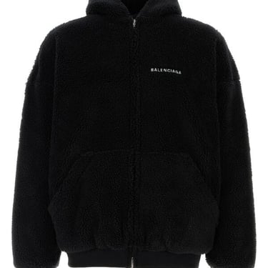 Balenciaga Unisex Black Teddy Sweatshirt