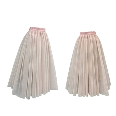 Vtg Vintage 1950s 50s Designer Jonathan Logan Ballerina Pink Pinup Circle Skirt 
