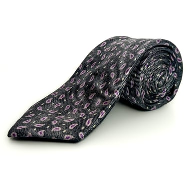 Silk Tie | Paisley Designer Tie from Joseph Abboud | Casual Style Accessories | 