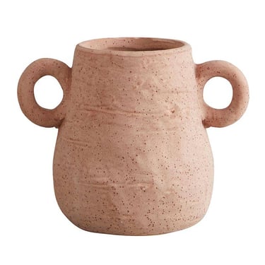 Stoneware Handle Vase