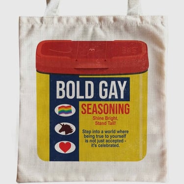 Bold Gay Tote Bag