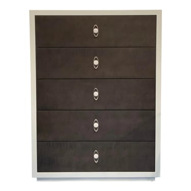 Caracole Modern High Contrast Tall Chest of Drawers