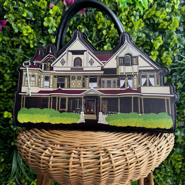 Winchester Mystery House® Purse Green Interior by The Oblong Box Shop