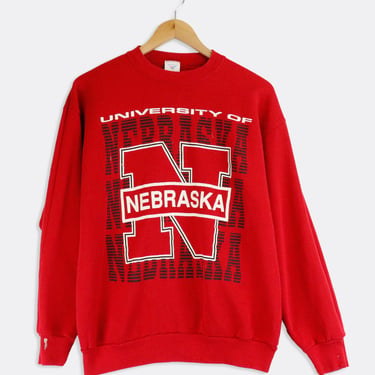 Vintage University Of Nebraska Sweatshirt Sz L