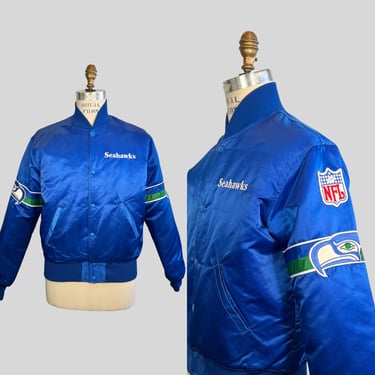 GO SEAHAWKS! Vintage 80s 90s Seahawks NFL Jacket | 1980s 1990s Football Starter Jacket | Size S/M 