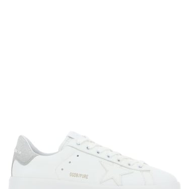 Golden Goose Deluxe Brand Women White Leather Pure New Sneakers