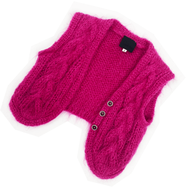 Anna Sui 90s mohair knit vest