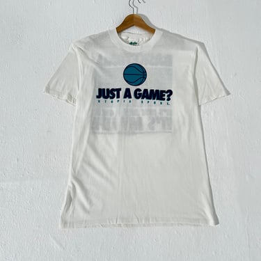 Vintage 1990's "Just a Game?" Basketball T-Shirt Sz. L