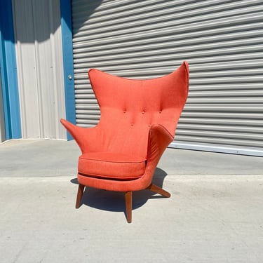 1960s Danish Modern Kai Bruun Long Chair Model Siesta Manufactured by Sesam Møblel 
