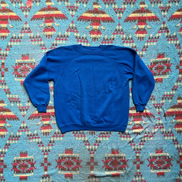Vintage 1990s Hanes Her Way Raglan Crewneck Sweatshirt 