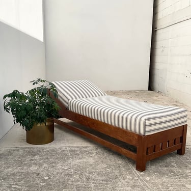 Mission Style Chaise