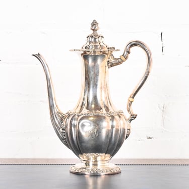 Tiffany & Co. Antique Silverplate Tea Kettle or Coffee Pot, 1902