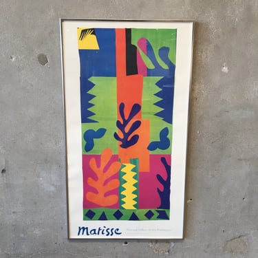 1977 Matisse National Gallery Exhibition Print