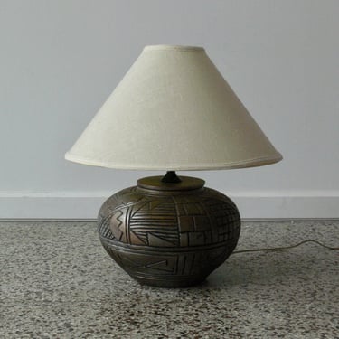 Bob Kinzie Inspired  Ceramic Pottery Lamp 