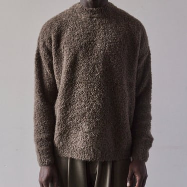 Cordera Men's Bouclé Sweater, Vetiver
