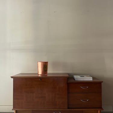 Walnut credenza with cedar lined trunk