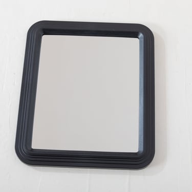 Mirror by Stanley Works Black Molded Plastic Frame 14.5