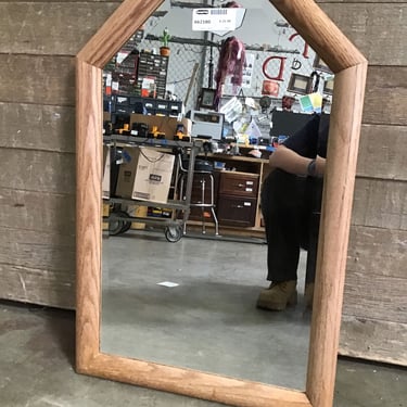 Oak framed mirror (Tacoma)