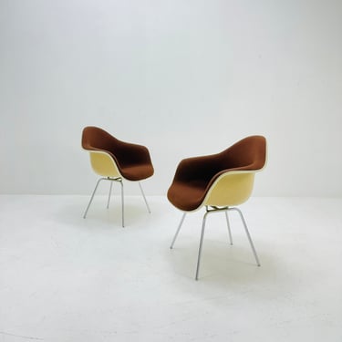 Set of Dax armchairs by Charles & Ray Eames for Vitra, 1970s  