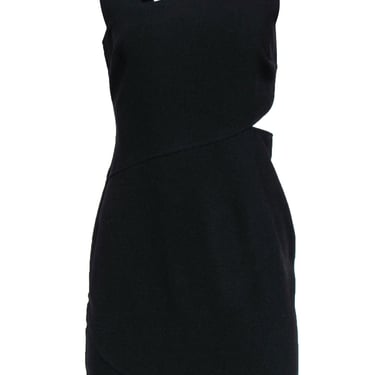 Likely - Black Sleeveless Cutout Midi Dress Sz 6