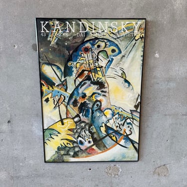 Vintage Kandinsky Exhibition Poster