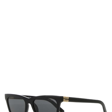 Miu Miu Women Black Acetate Miu Miu Runway Sunglasses