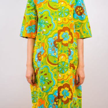 1960's psychedelic overcoat/dress