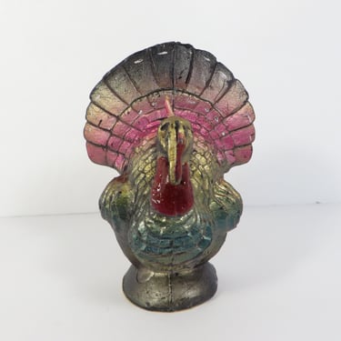 Vintage GURLEY Thanksgiving Turkey Candle - Gurley Turkey Candle 