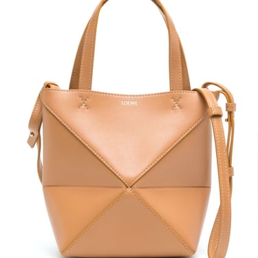 Loewe Women Puzzle Fold Mini Leather Tote