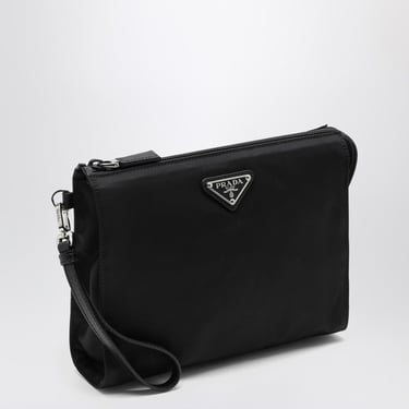 Prada Black Re-Nylon Pouch Men