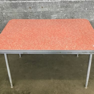 Retro Vinyl Top Kitchen Table (Seattle)