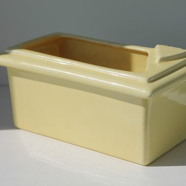 Vintage Yellow Ceramic Dish/Planter 