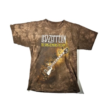 Vintage Led Zeppelin T-Shirt The Song Remains The Same 90's Single Stitch