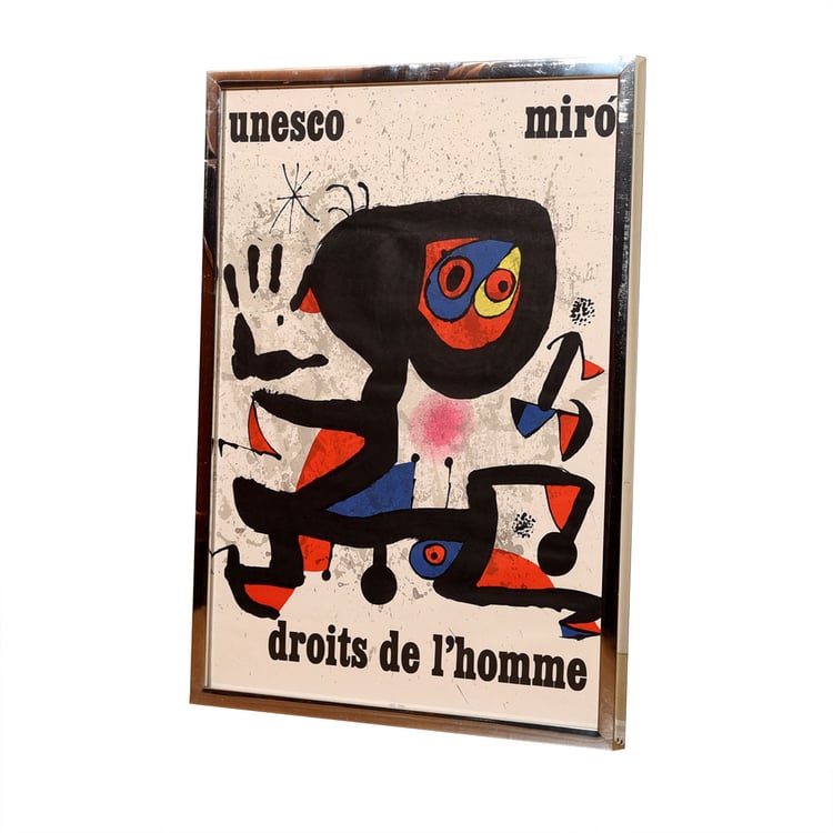 “Droits De L&#8217;Homme” by Joan Miro