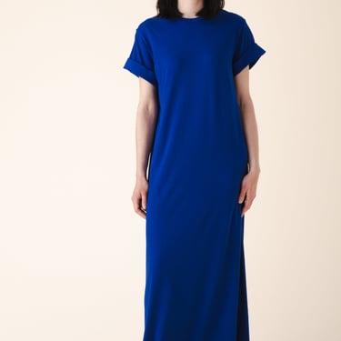 Market Dress - Long in Cobalt