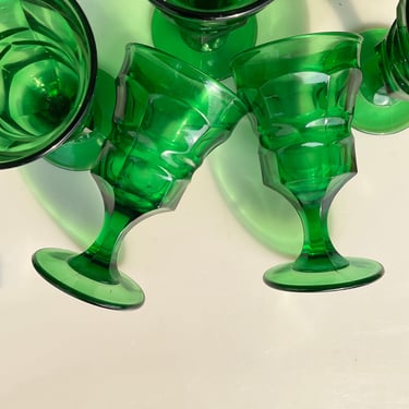 Emerald Green 5 Piece Glass Set