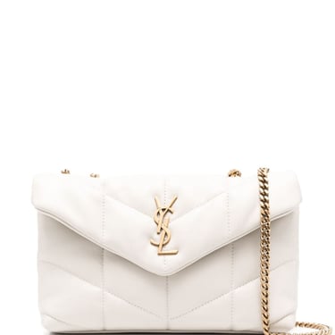 Saint Laurent Women Puffer Toy Leather Shoulder Bag