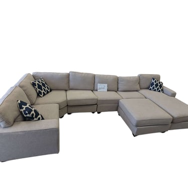 Light Gray 8pc Modular Sectional