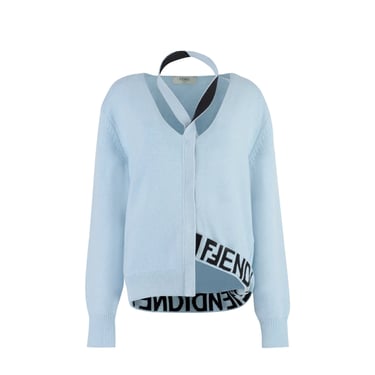 Fendi Wool And Cashmere Cardigan Women