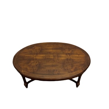 CUSTOMIZABLE: Gordon's Oval Coffee Table 
