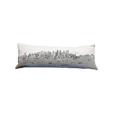 Seattle Skyline Pillow