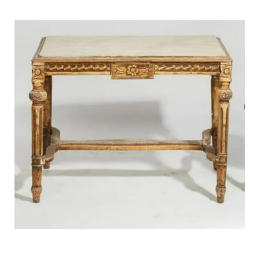 Neoclassical Style Giltwood Table