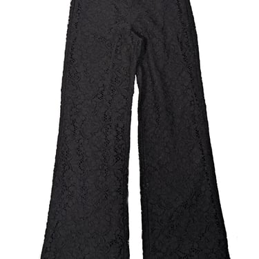 Sachin & Babi - Black Floral Lace Dress Pants Sz 6