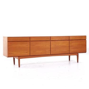 Kofod Larsen for Faarup Møbelfabrik Model 66 Mid Century Danish Teak Credenza - mcm 