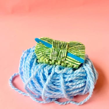 Crochet Yarn Hair Claw